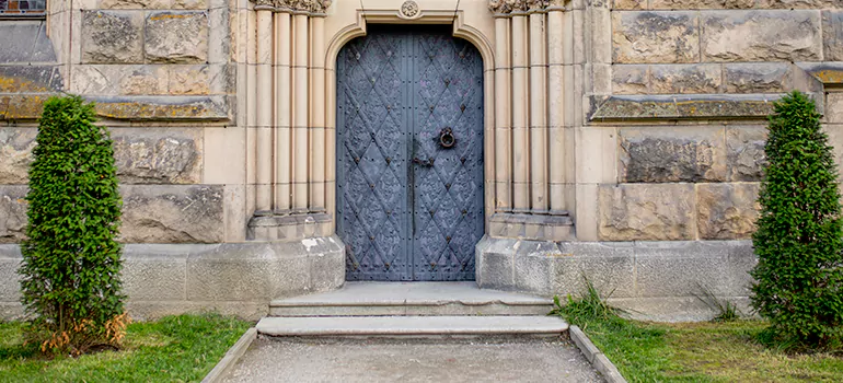 Traditional Double Front Doors in South San Francisco, CA
