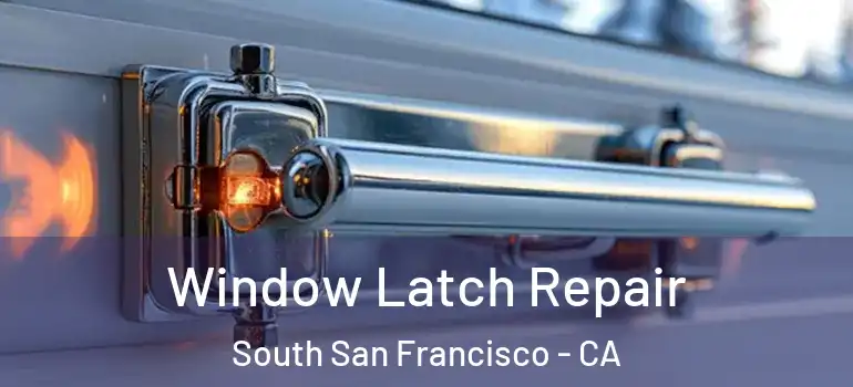  Window Latch Repair South San Francisco - CA